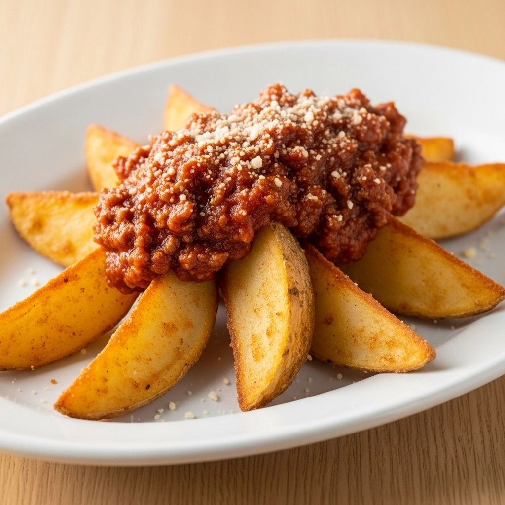 Menu Solaria 2026 Terbaru dan Harga Lengkap โ Daftar Paling Enak & Best Seller 113 wedges_with_bolognaise_sause