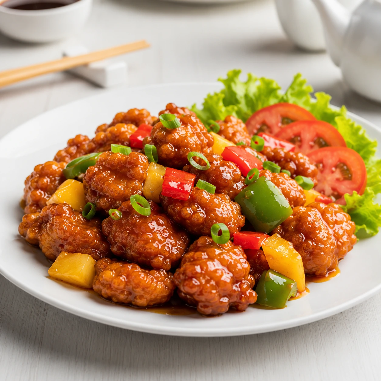 Solaria Family Meals 2026: Paket Keluarga Hemat, Menu Lengkap & Harga Terbaru 9 Solaria Ayam Goreng Asam Manis