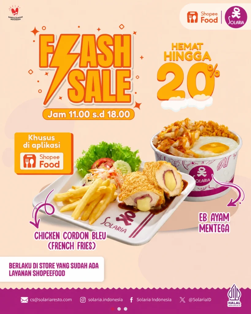 promo Solaria terbaru