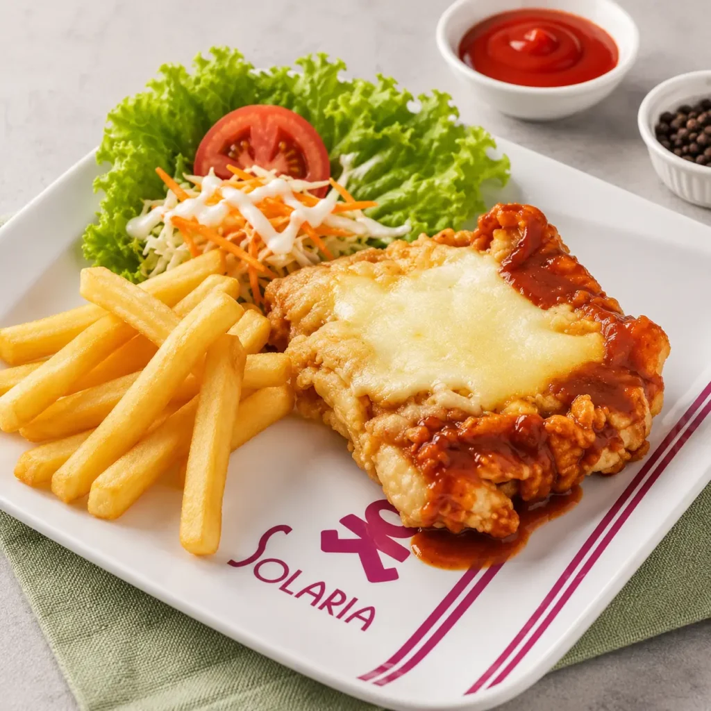 Chicken Cordon Bleu Solaria 2026: Harga, Review, dan Alasan Menu Ini Jadi Favorit 6 Chicken Steak Cheesy Solaria